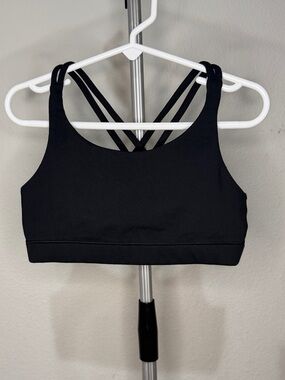 Black Strappy Sports Bra - Women Intimates & Sleepwear